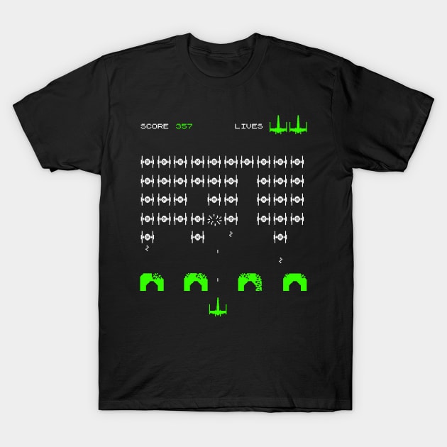 STAR INVADERS T-Shirt by ROBZILLA